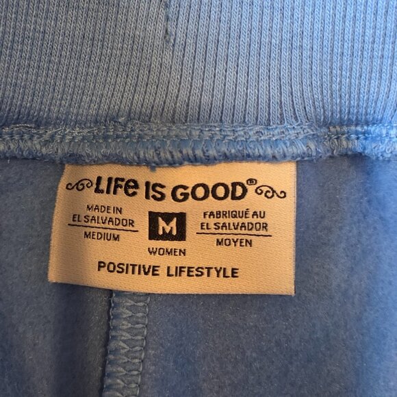 Life is Good Women's Solid Good Vibes Fleece Shorts - Picture 3 of 6